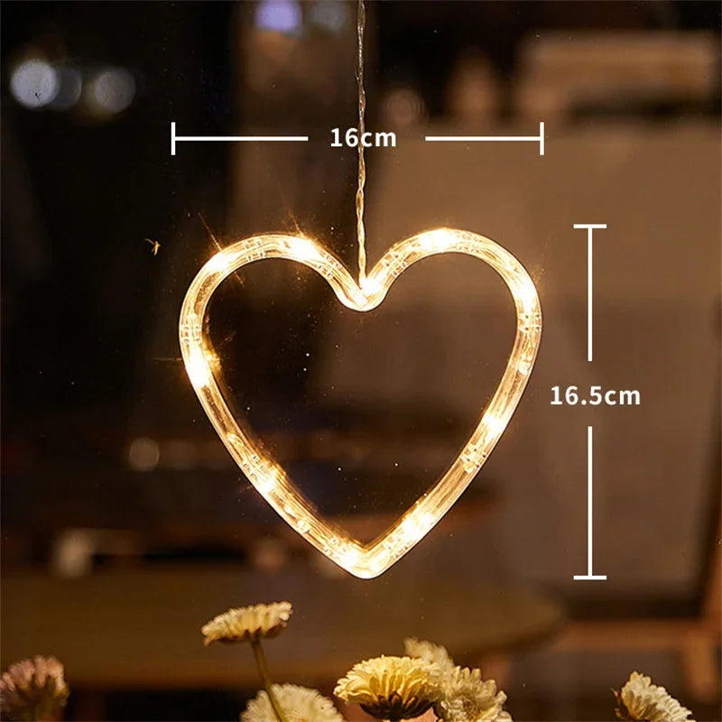 LED Christmas Window Suction Light