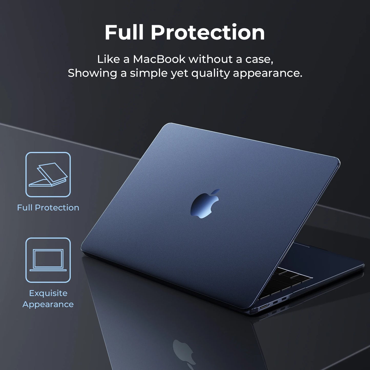 MacBook Air 13.6" Matte Clear Protective Case