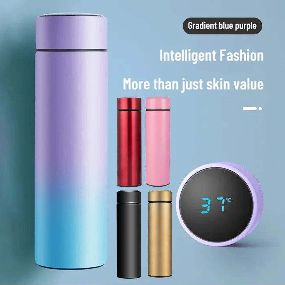 Smart Temperature Display Thermos Bottle