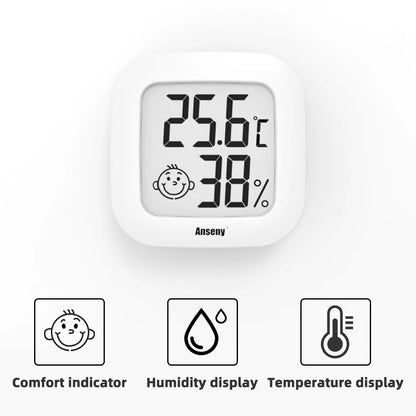 Mini Digital Thermometer & Hygrometer
