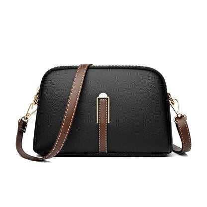 Women’s Genuine Cowhide Leather Crossbody Messenger Bag