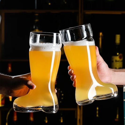 Boot-Shaped Beer Glass