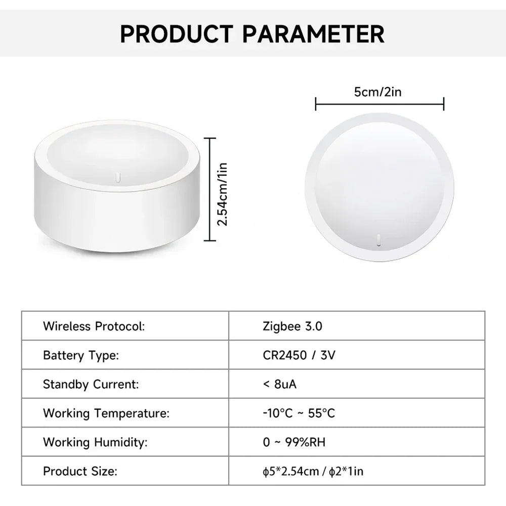 Wireless Zigbee Scene & Dimmer Controller