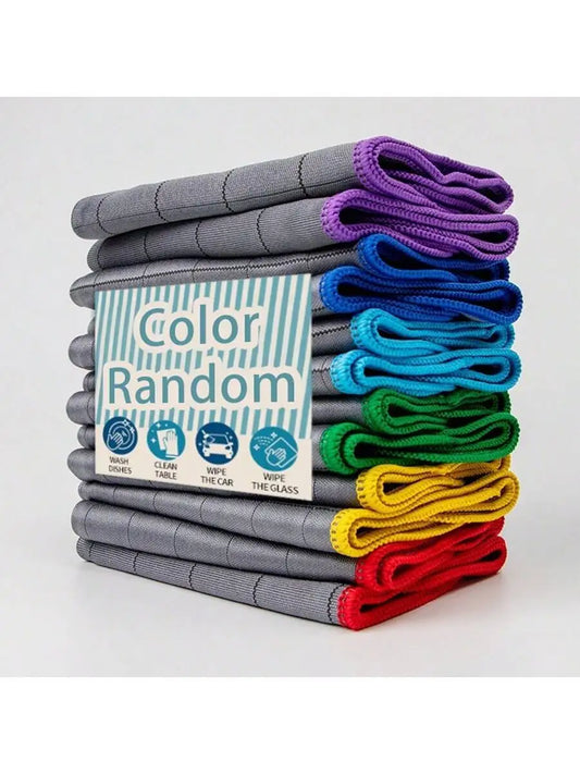 Ultra-Fine Microfibre Glass Cleaning Cloth Set