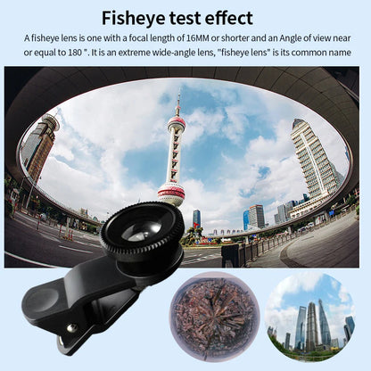 3-in-1 Smartphone Camera Lens Kit –