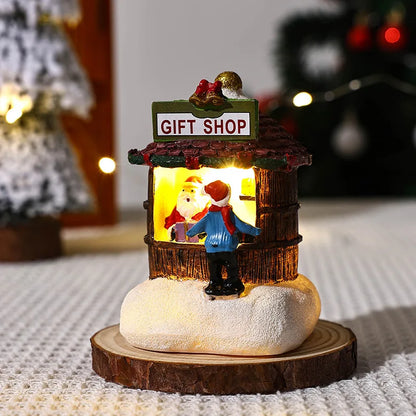 Light-Up Mini Christmas Village House