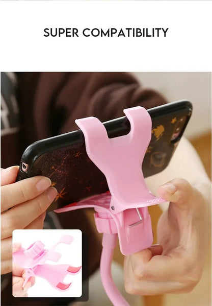 360 Rotate Clip Mobile Phone Holder Stand