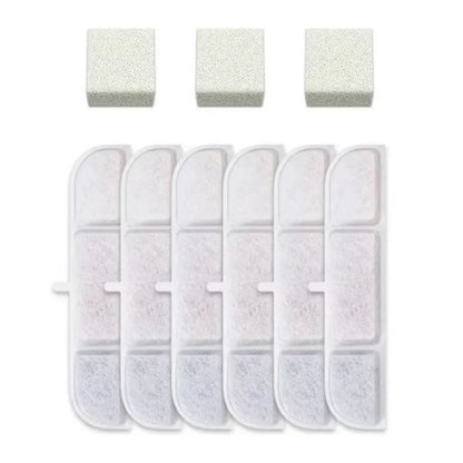 Replacement Filter Cartridges for DownyPaws Cat Water Fountain