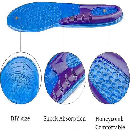 Gel Silicone Arch Support Insoles