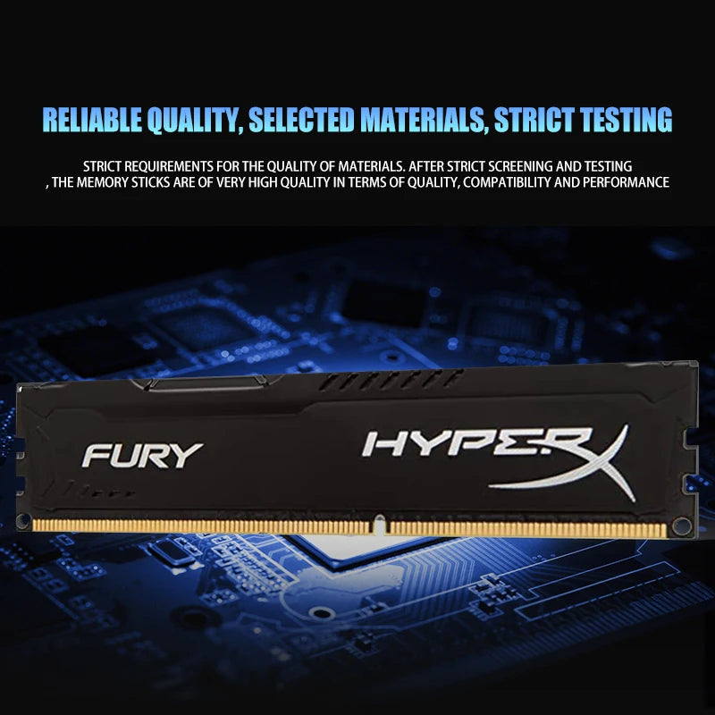 Kingston DDR3 Desktop RAM – 8GB & 16GB Kit