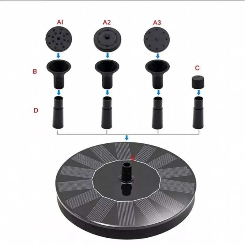 Solar Floating Fountain