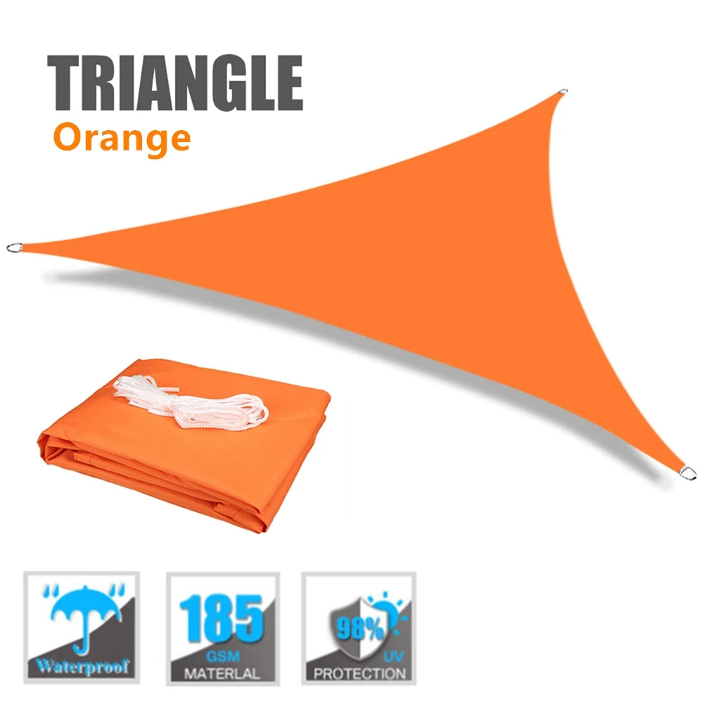 Waterproof Triangle Sun Shade Sail