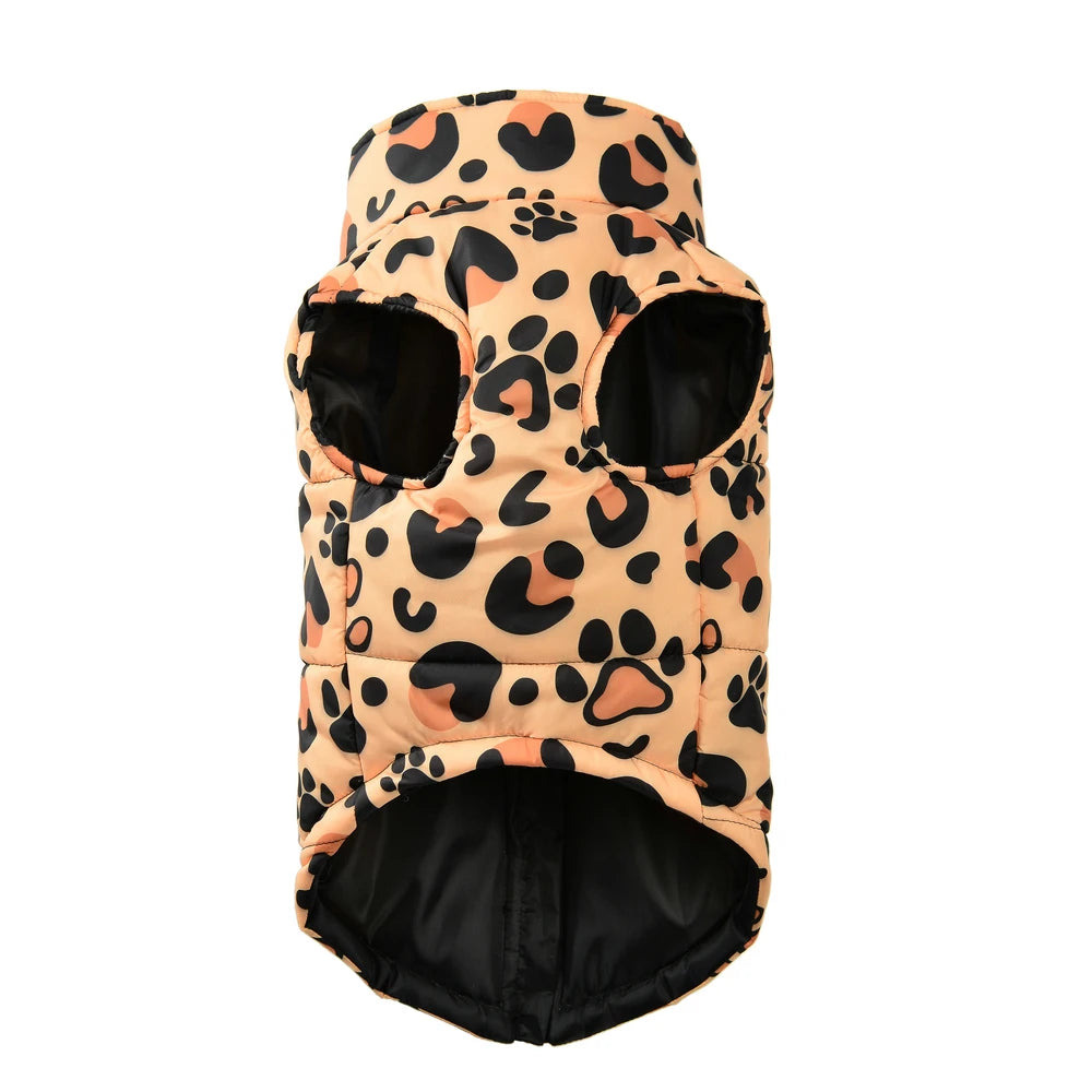 Waterproof Winter Dog Coat with D-Ring