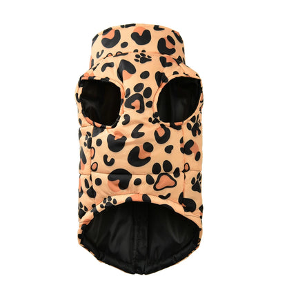 Waterproof Winter Dog Coat with D-Ring