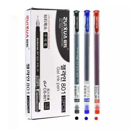 Large-Capacity Fine Point Gel Pen Set