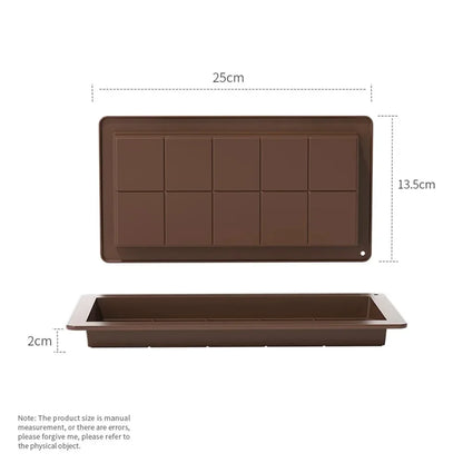 Silicone Break-Apart Chocolate Bar Mold