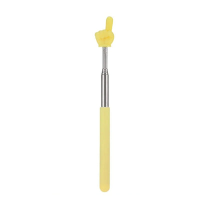 Stainless Steel Telescopic Teaching Pointer with Finger Tip