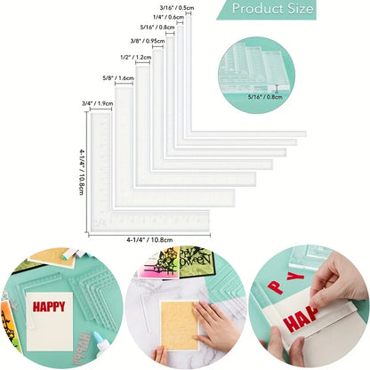 Card Layer Positioning Corner Tool Set