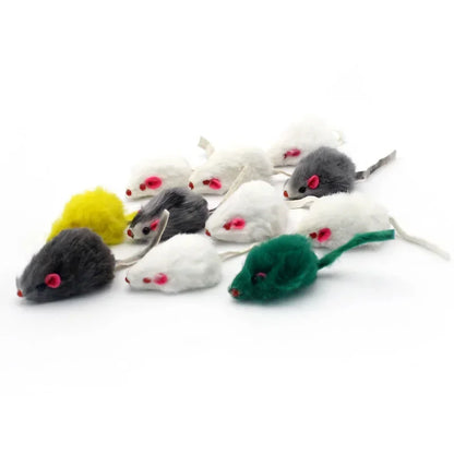 Pet Cat Rabbit Fur Mouse Toy