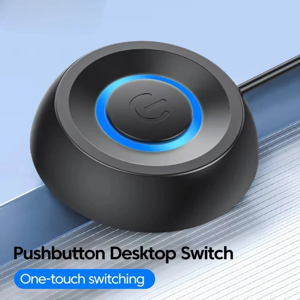 External PC Power Switch Button with LED
