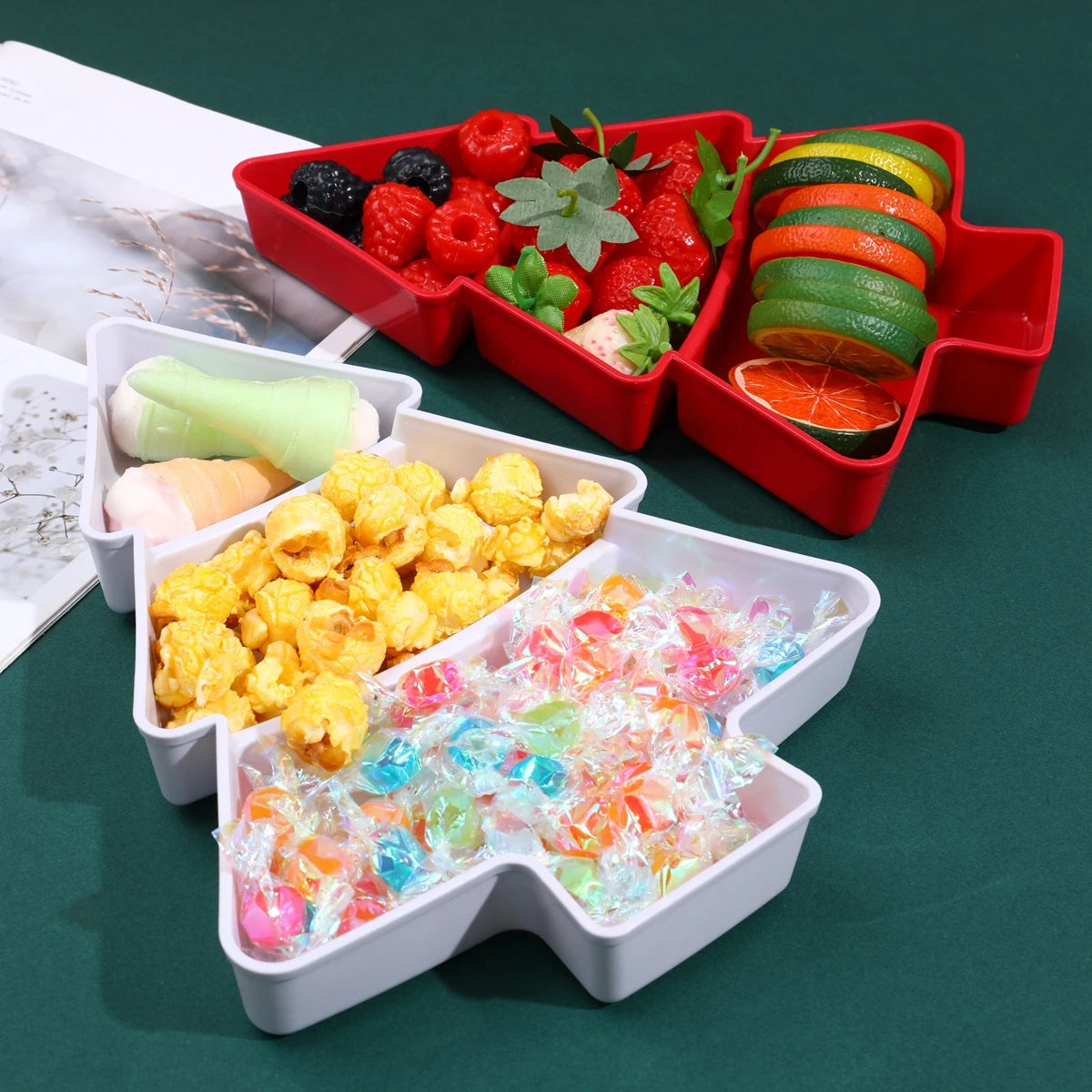 Christmas Tree Serving Plate