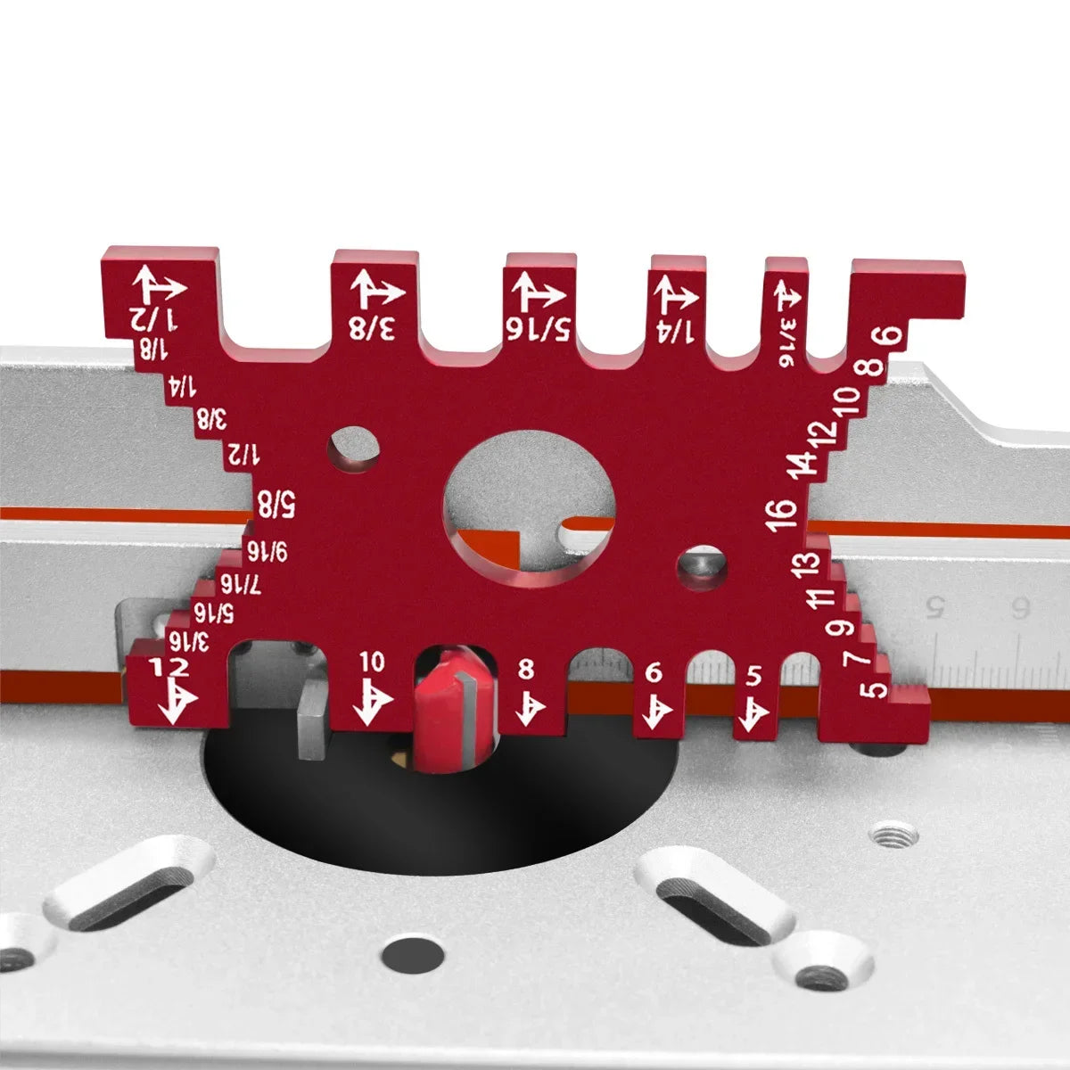 Precision Measure Metric/Inch Card Depth Gauge