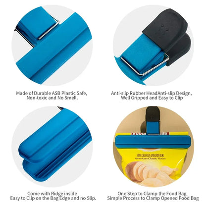 Large Food Bag Clip Set