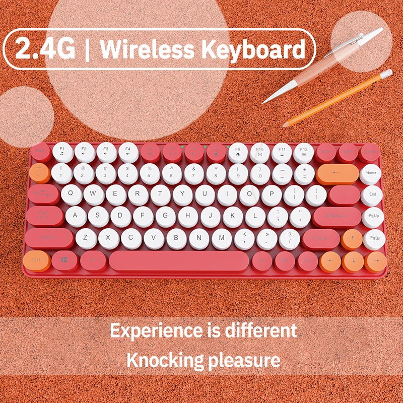Retro Wireless Keyboard