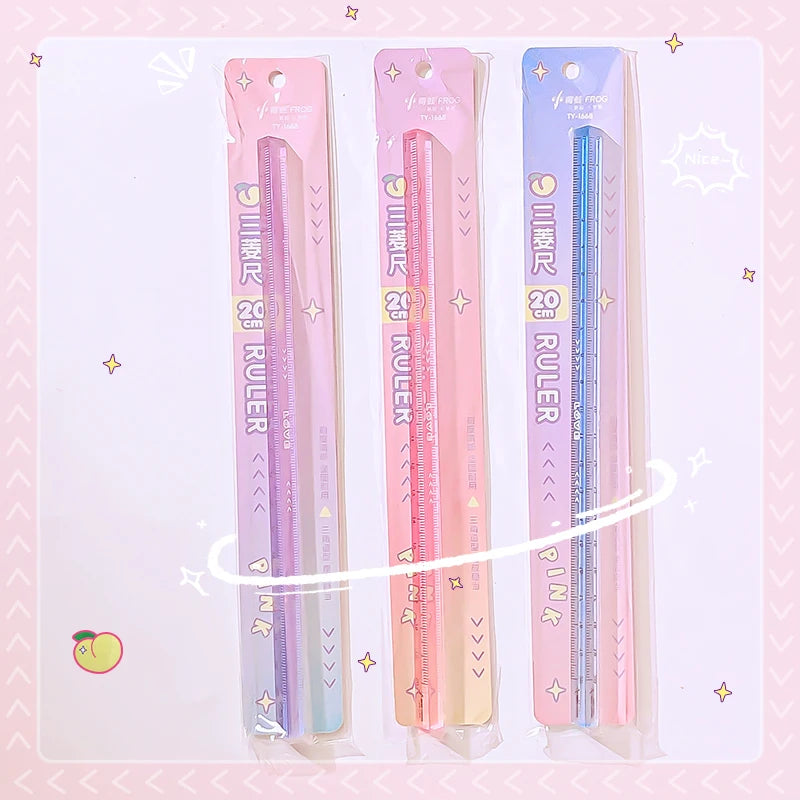 Aesthetic Straight Drawing Ruler