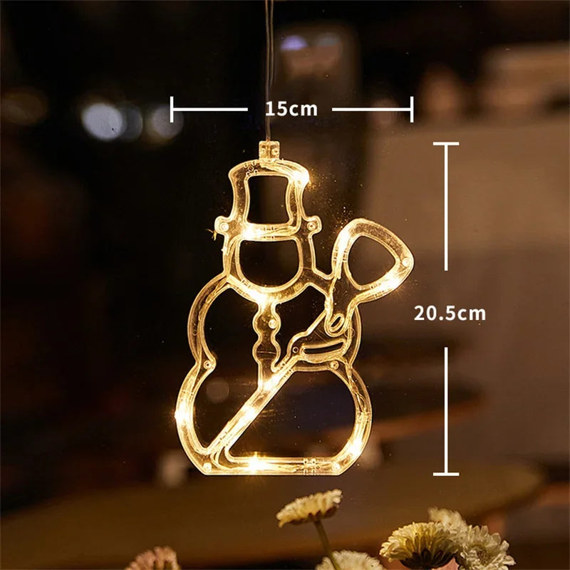 LED Christmas Window Suction Light