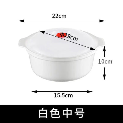 Microwave Food Steamer & Soup Bowl with Lid
