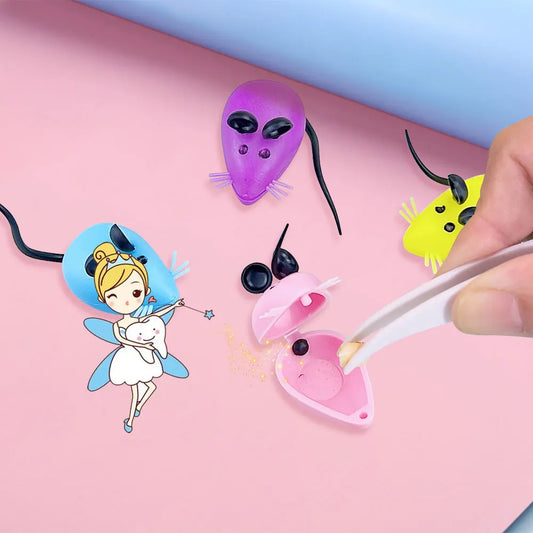 Mouse Shape Baby Tooth Storage Box