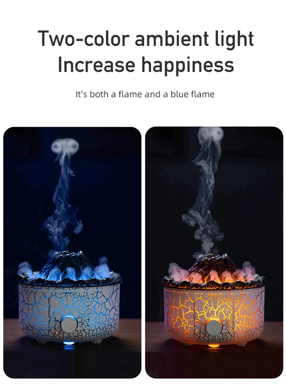 Volcano Flame Aroma Diffuser