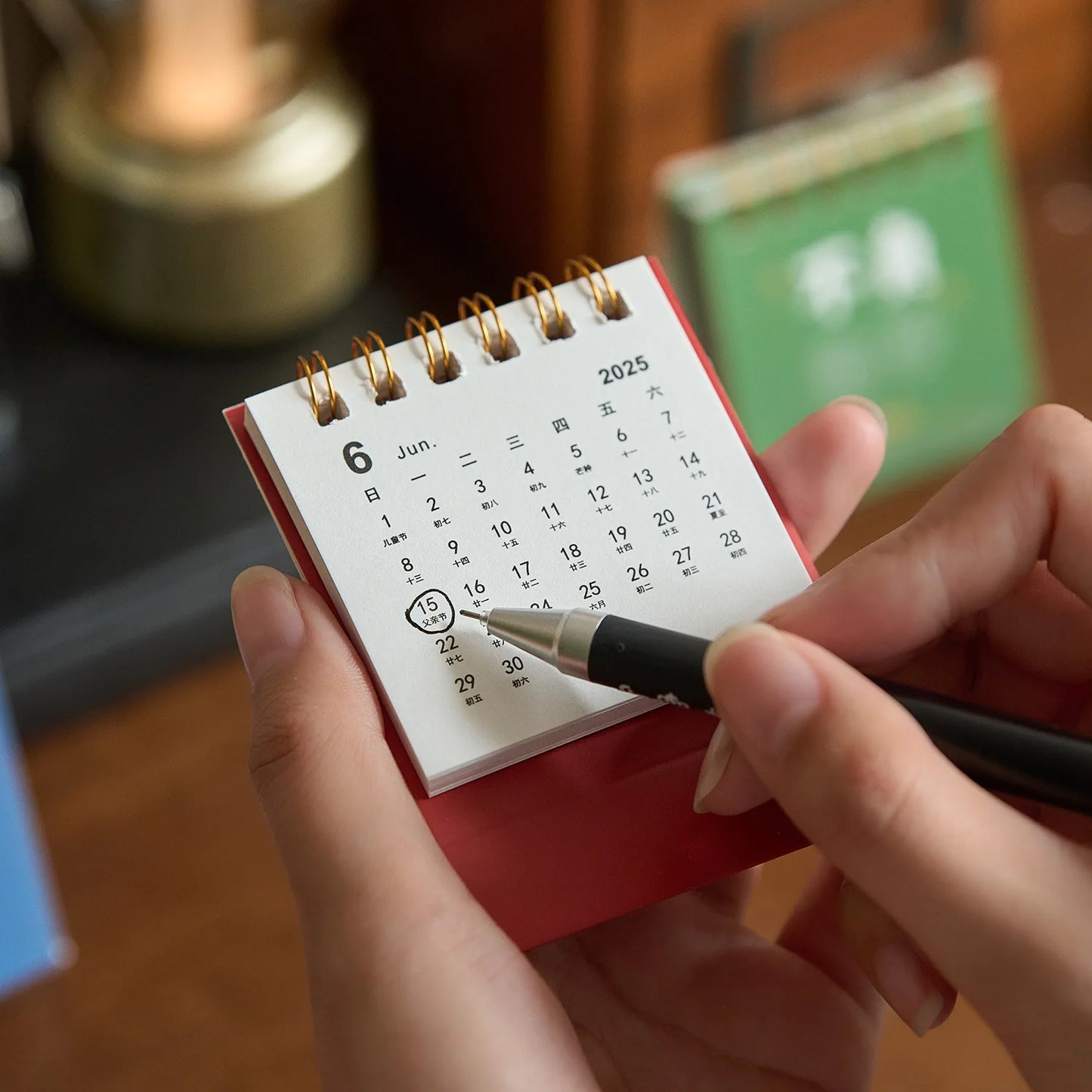 2026 Inspirational Mini Desk Calendar