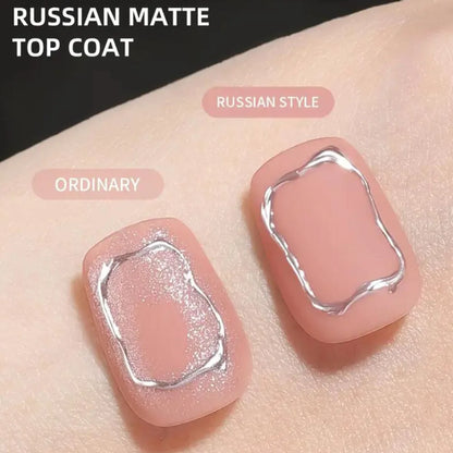 15ml Matte Rubber Top Coat Gel Polish