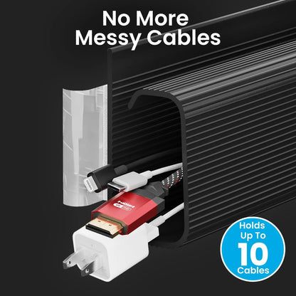 Self-Adhesive Under Desk Cable Raceway