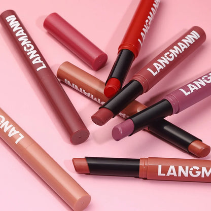 Rotating Velvet Matte Lipstick Pencil