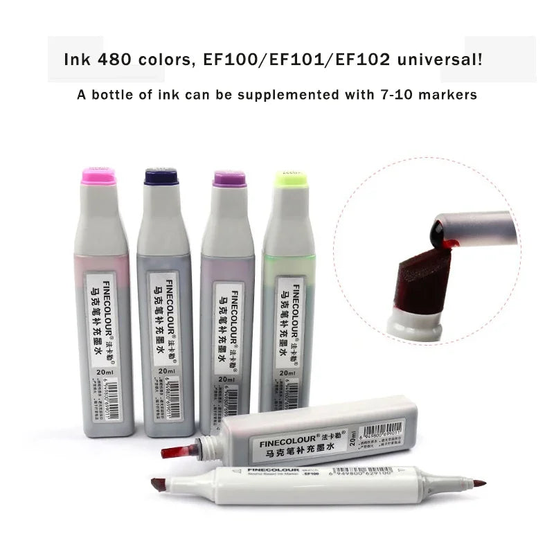 Finecolour Oily Alcoholic Marker 20ML Ink