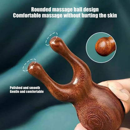 Sandalwood Antler Massage Comb