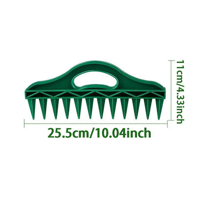 12-Hole Garden Seeder & Hand Dibbler Tool
