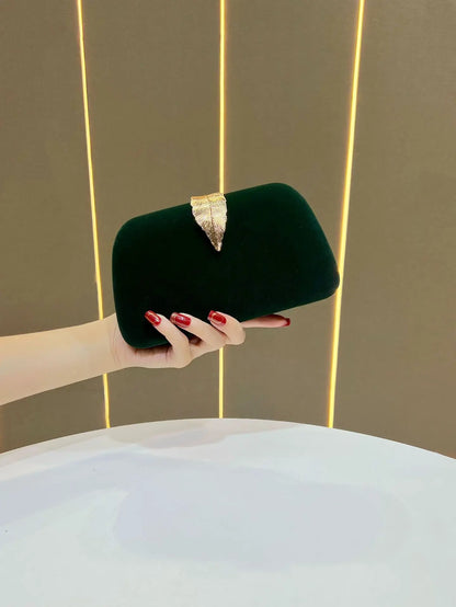 Velvet Evening Clutch Bag