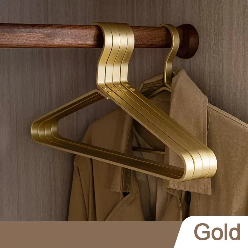 Aluminum Alloy Clothes Hangers Set