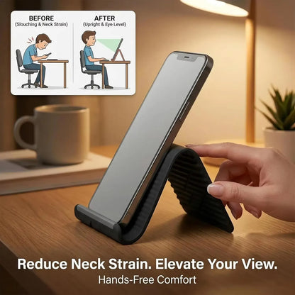 Flexible Foldable Silicone Device Stand