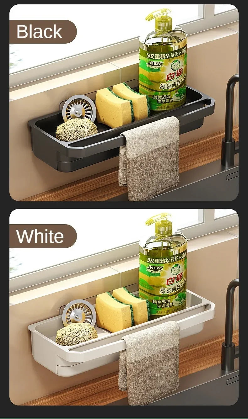 Sink Drain Organizer Shelf