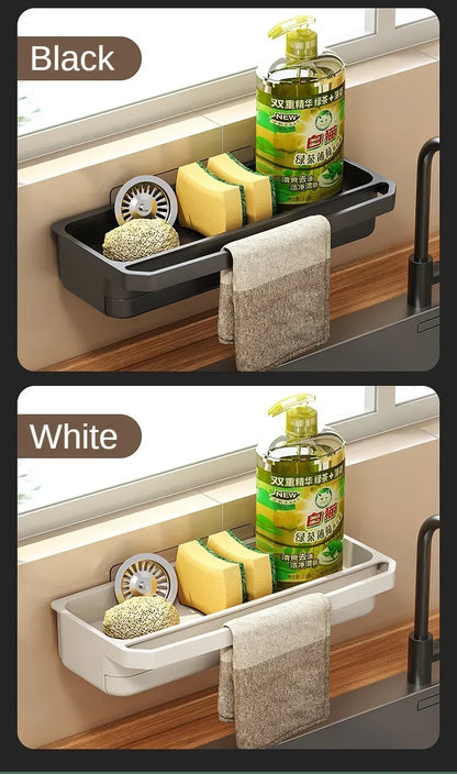 Sink Drain Organizer Shelf