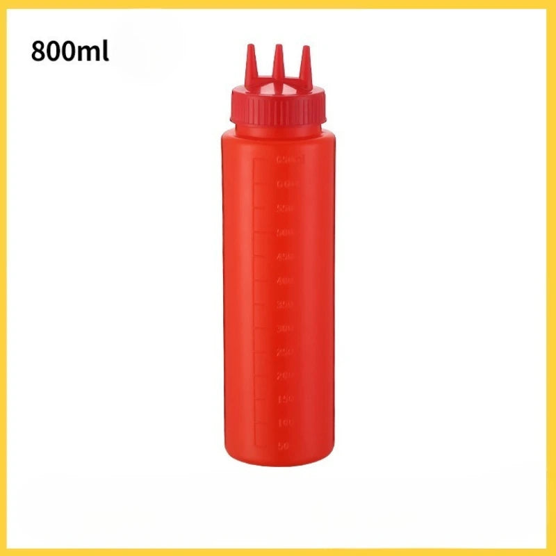 3-Hole Squeeze Condiment Bottle