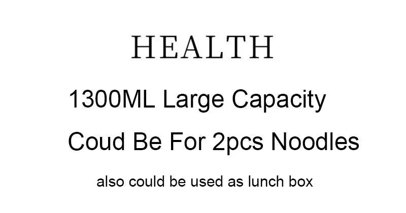 304 Stainless Steel Instant Noodle Bowl with Lid