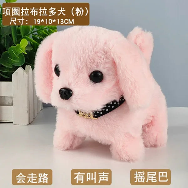 Electric Walking Barking Plush Dog Toy