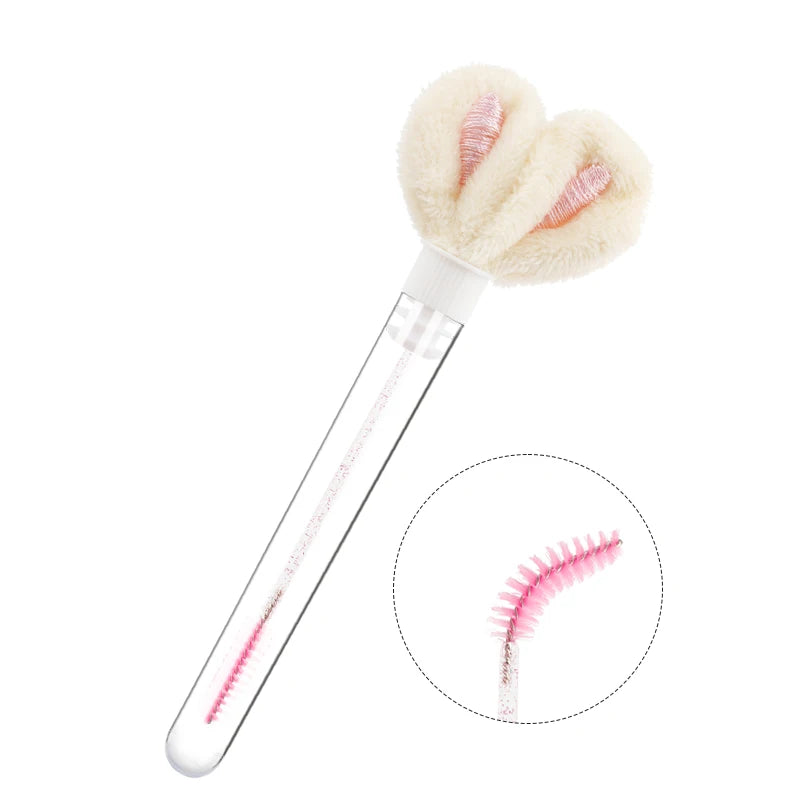 Tube Eyelash Brush Set
