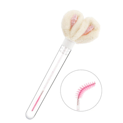 Tube Eyelash Brush Set
